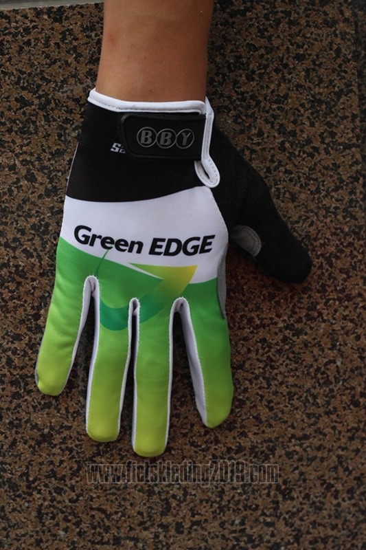 2014 Groenedge Handschoenen Met Lange Vingers Cycling Groen